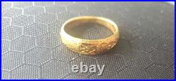 Vintage 23k Pure Thai Gold Band