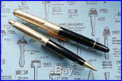 Vintage MONTBLANC pen and pencil set 644 + 672 Perfect condition OM Nib