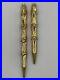 Vintage Tiffany & Co. + Van Cleef & Arpels 14K Yellow Gold Bamboo Pen Set