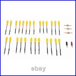 Waekon 77203 Gold Perfect Mate ROUND Terminal Probe Adapter Set