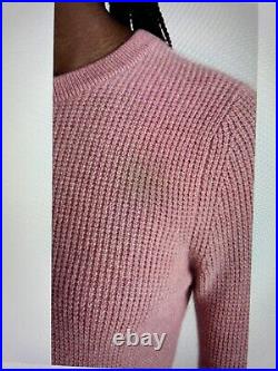 White+Warren Cashmere Sweater & Travel Wrap Set Rose Gold NWT