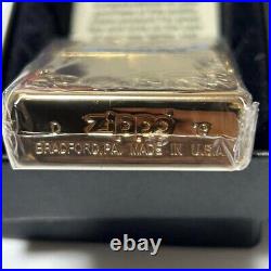 Zippo Set of 2 Pure gold plating Made in 2019. S15 micron Made in 2007
