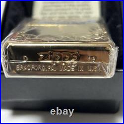 Zippo Zippo Pure Gold Plated 15 Micron Set of 2 New Unused