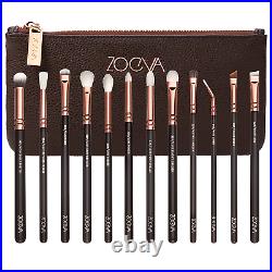 Zoeva Pure Synthetic Natural Complete Makeup Brush Eye Set, Vol. 1 Rose Golde