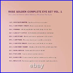 Zoeva Pure Synthetic Natural Complete Makeup Brush Eye Set, Vol. 1 Rose Golde