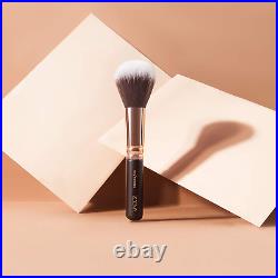 Zoeva Pure Synthetic Natural Luxury Makeup Brush Set, Vol. 1 (Rose Golden) Inc