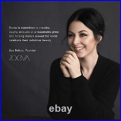 Zoeva Pure Synthetic Natural Luxury Makeup Brush Set, Vol. 1 (Rose Golden) Inc
